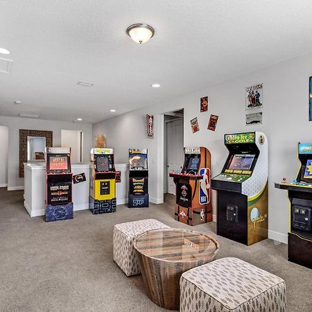 Spacious 8 Bdr Family Home With Arcades And Free Pool Heat Orlando Luaran gambar