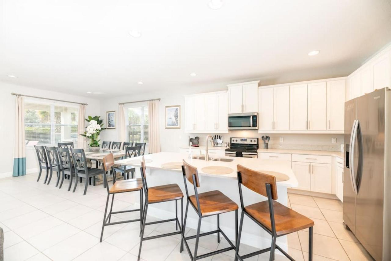 Spacious 8 Bdr Family Home With Arcades And Free Pool Heat Orlando Luaran gambar
