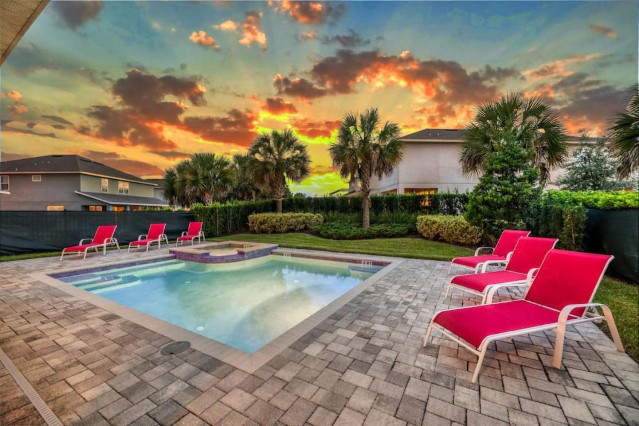 Spacious 8 Bdr Family Home With Arcades And Free Pool Heat Orlando Luaran gambar