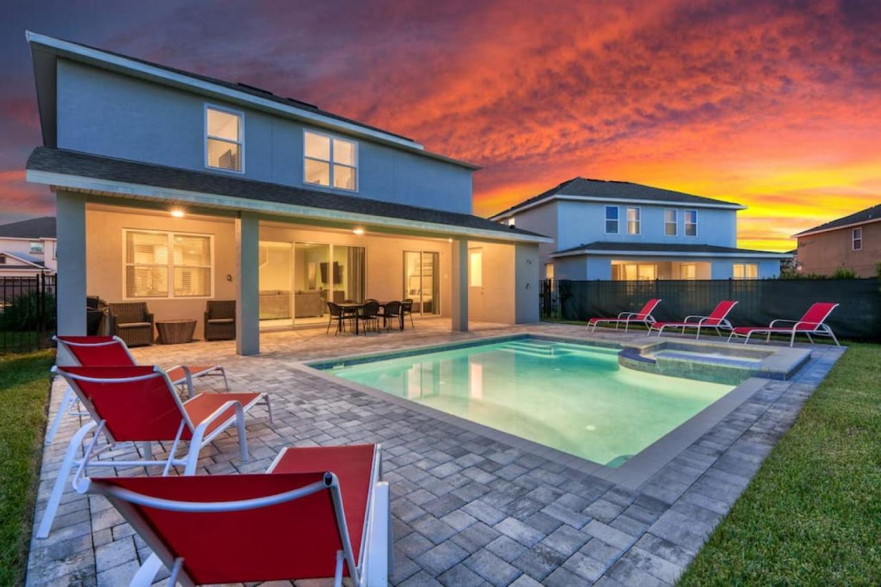 Spacious 8 Bdr Family Home With Arcades And Free Pool Heat Orlando Luaran gambar